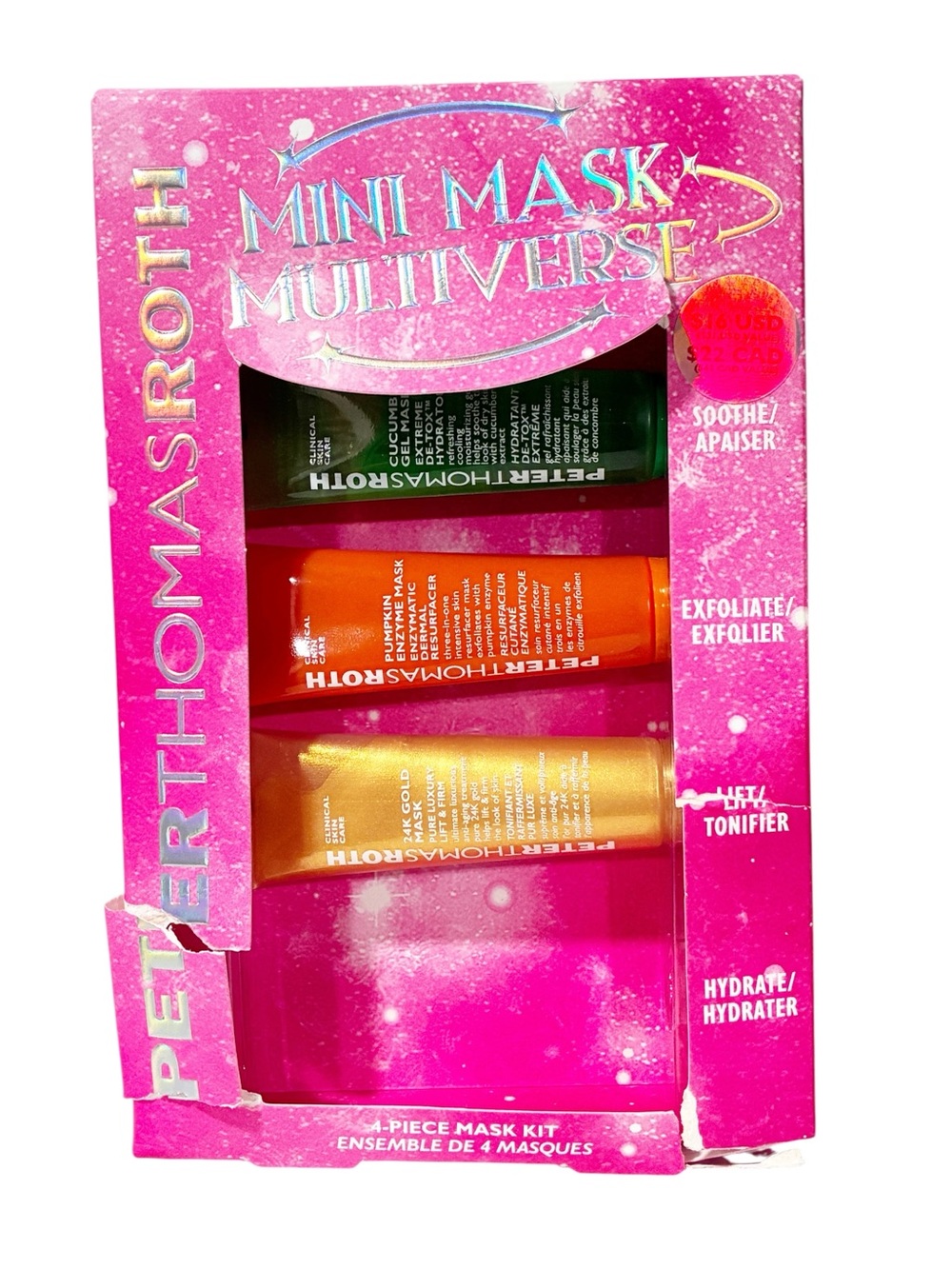 Peter‎ Thomas Roth Mini Mask Multiverse Skincare Kit NEW MISSING ONE
